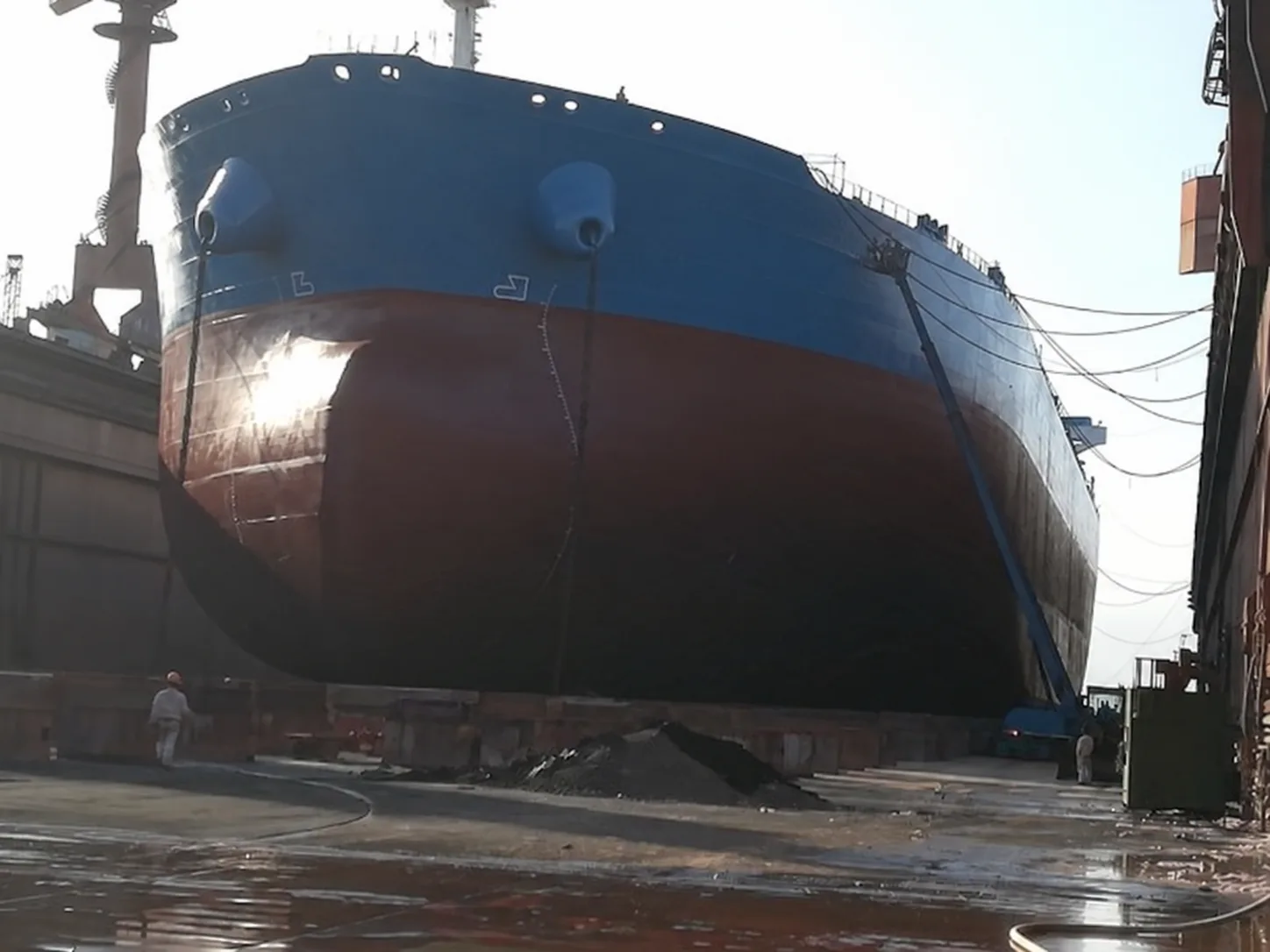 Blue-hull bow condition assessment