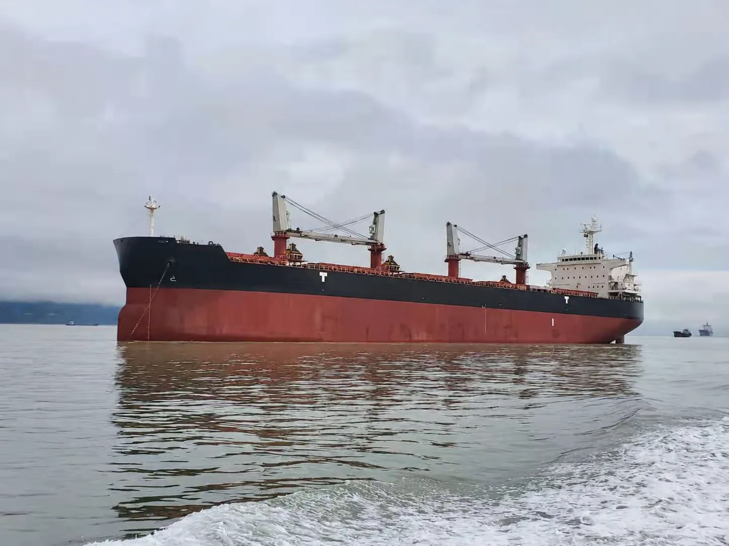 Vessel alongside during technical attendance